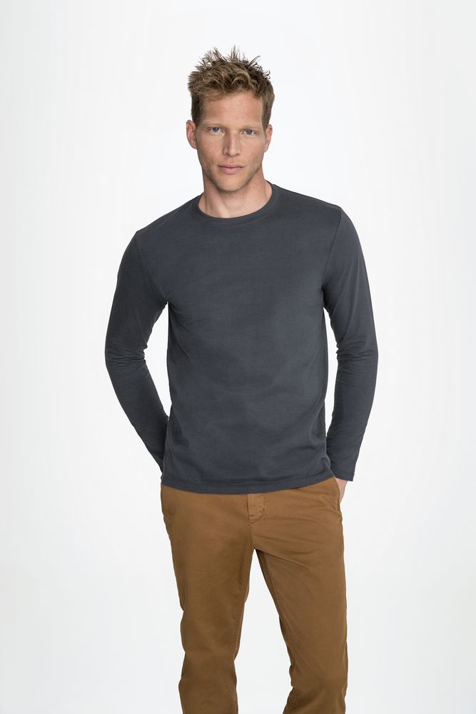 Футболка с длинным рукавом IMPERIAL LSL MEN, черная
