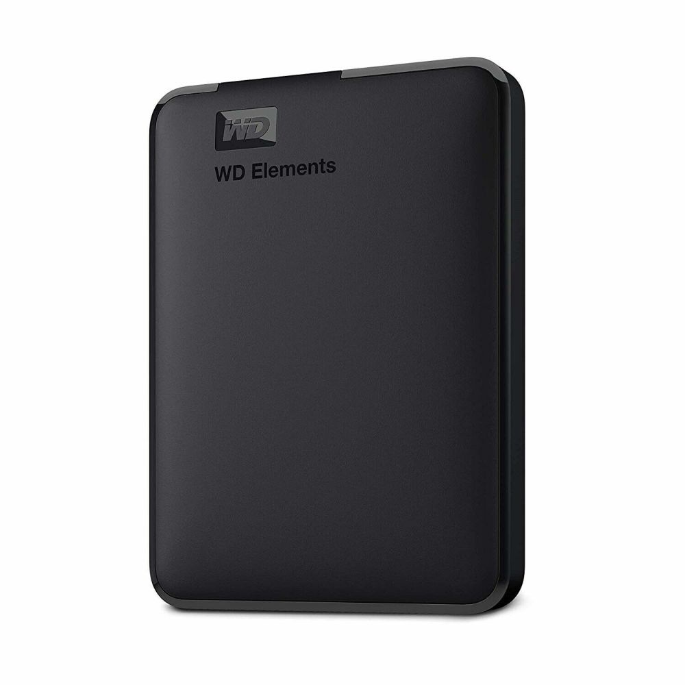 Внешний диск WD Elements, USB 3.0, 1000 Гб, черный