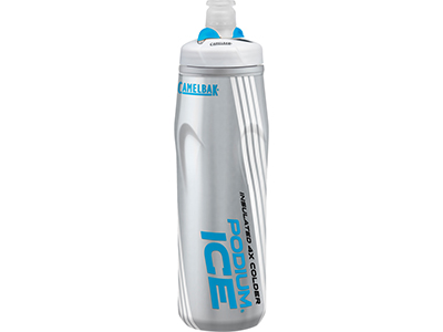 Бутылка CamelBak Podium® Ice ™ 0,62л, серебристый/голубой
