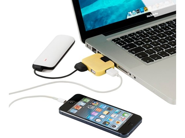 USB хаб Gaia с 4 портами