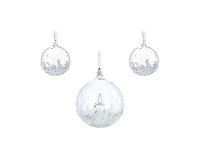 Набор новогодних шаров 2017. Swarovski