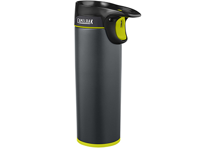 Термостакан CamelBak Forge Vacuum 0,5л, черный/зеленое яблоко