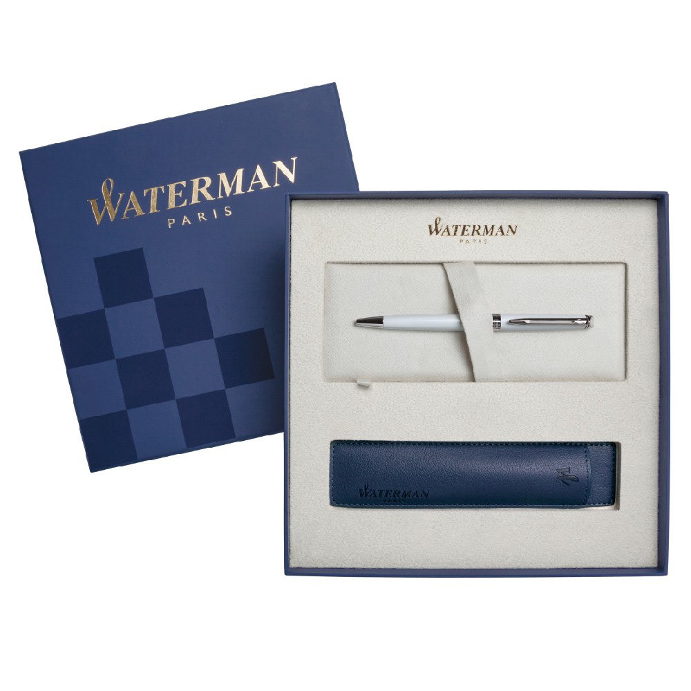 ����� ���������� "Waterman Hemisphere White C� BP + ����� ��� �����" M, ����� ��������