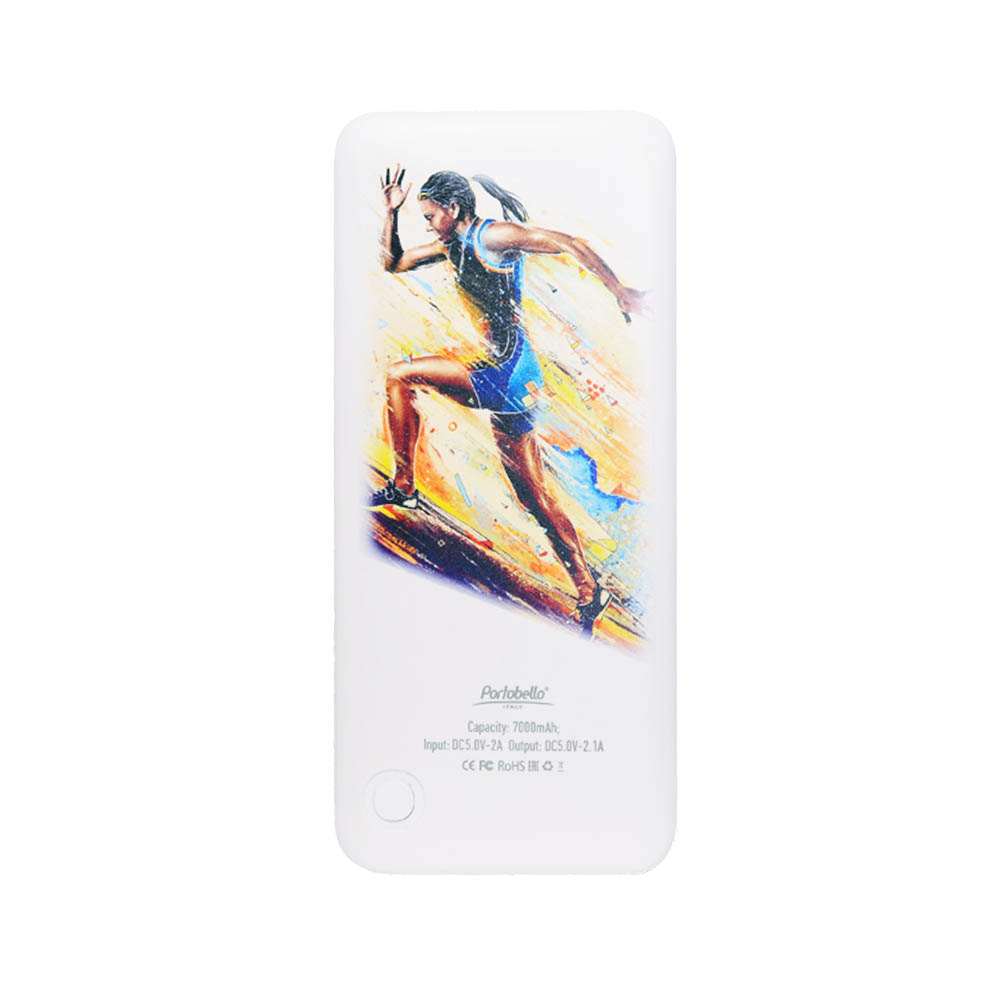 ������� �����������, Slim PB, 5000 mAh, �������, ��������-soft touch, 67�150�10 ��, 123 ��, �.�����/�����, ���������� ��������