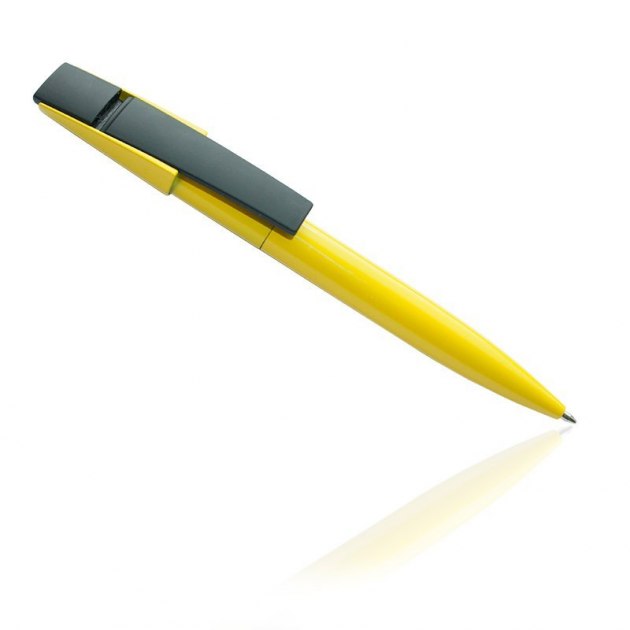 Флешка RU050 (желтый) с чипом 4 гб