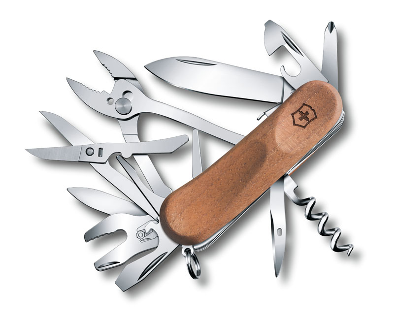 ��� ���������� VICTORINOX EvoWood S557, 85 ��, 19 �������, � ����������, ������� �� ��������� ������