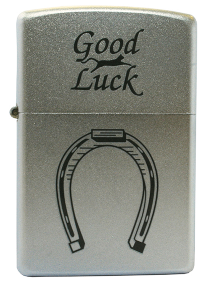 ��������� ZIPPO Horse Shoe, � ��������� Satin Chrome�, ������/�����, �����������, 36x12x56 ��