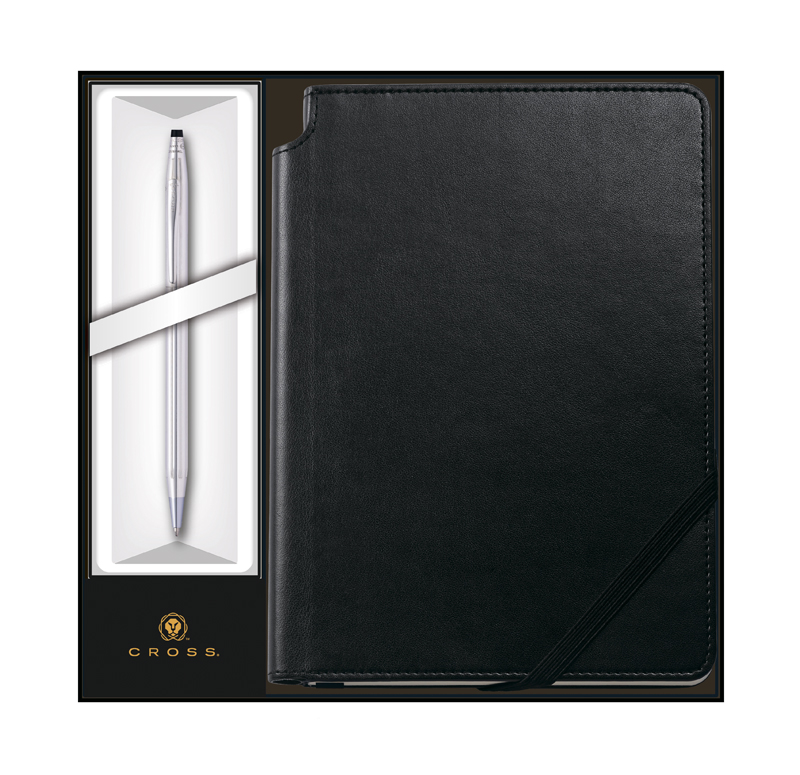 �����: ��������� ����� Cross Classic Century Chrome � �������� ������ Cross Journal Classic Black,A5