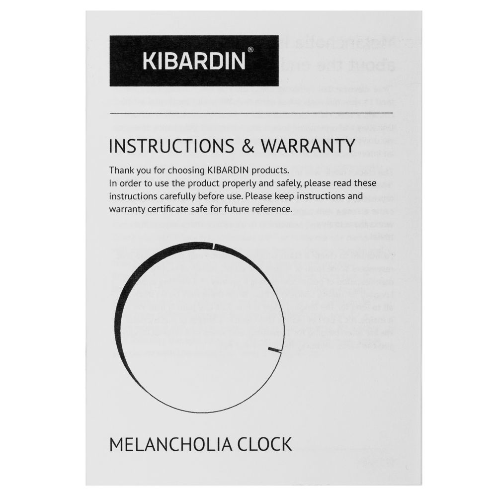 ���� ��������� Melancholia Clock, �����