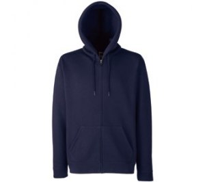 ��������� "Zip Through Hooded Sweat", �����-�����, 70% �/�, 30% �/�, 280 �/�2