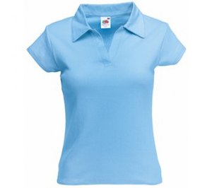 ���� "Lady-Fit Rib Polo", �������-�������, 100% �/�, 220 �/�2