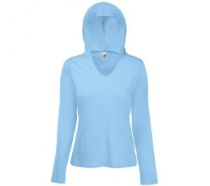 �������� "Lady-Fit Lightweight Hooded T", �������-�������