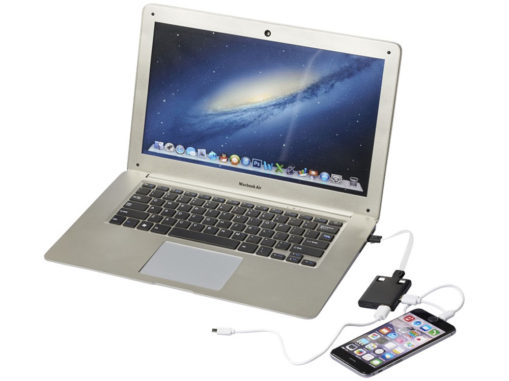 USB Hub � ������ 3-�-1, ������