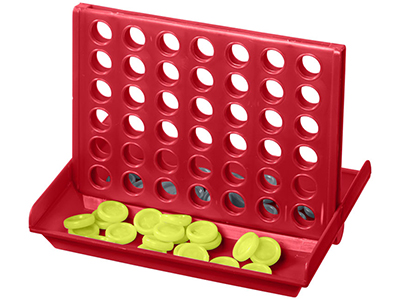 Игра Luke 4 in a row, красный