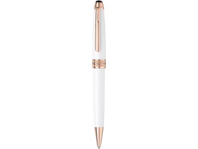 Ручка шариковая Meisterst?ck White Solitaire Red Gold Classique. Montblanc