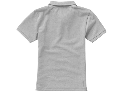 Рубашка поло "Calgary" детская, серый меланж