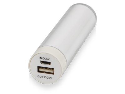 Портативное зарядное устройство, 2200 mAh, белый