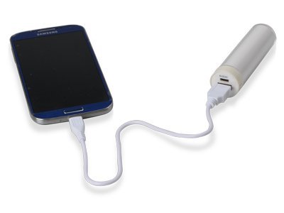 Портативное зарядное устройство, 2200 mAh, белый