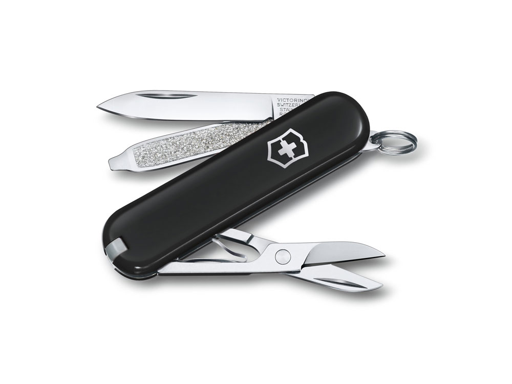 ���-������ VICTORINOX Classic SD Colors Dark Illusion, 58 ��, 7 �������, ������