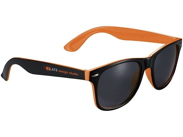 Солнцезащитные очки Sun Ray, оранжевый/черный