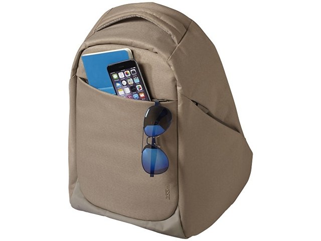 Рюкзак Zoom Covert для ноутбуков 15" TSA, бежевый