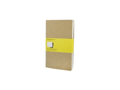 �������� ������ Moleskine Cahier (� ������, 3 ��.), Large (13�21��), �������