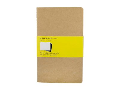�������� ������ Moleskine Cahier (� ������, 3 ��.), Large (13�21��), �������