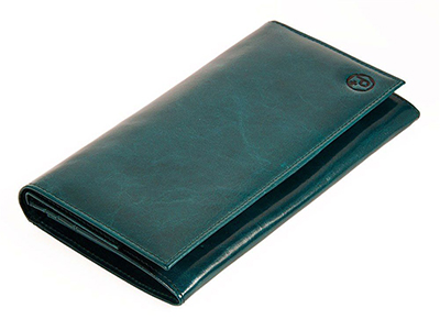 Набор Diplomat: платок, женский кошелёк, коричневый