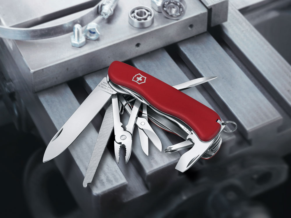 ��� ���������� VICTORINOX WorkChamp, 111 ��, 21 �������, � ���������� ������, �������