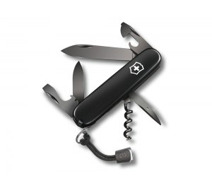 ��� ���������� VICTORINOX Spartan Onyx Black, 91 ��, 12 �������, ������, �� ������� � ���������
