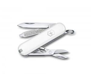 ���-������ VICTORINOX Classic SD Colors Falling Snow, 58 ��, 7 �������, �����