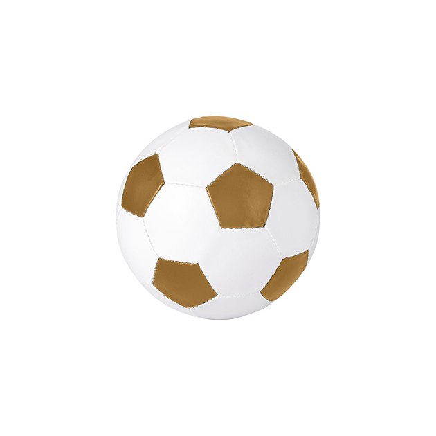 Футбольный мяч «Curve», золотой/белый