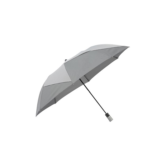 Зонт двухсекционный Pinwheel с автоматическим открытием, 23", серый