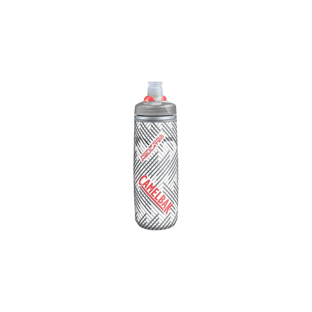 Бутылка CamelBak Podium ChilL 0,62л, серый/белый/красный