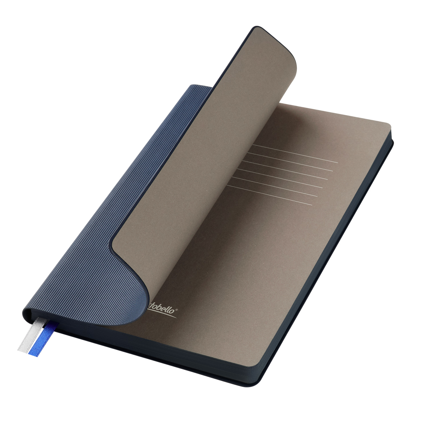 Ежедневник Portobello Trend, Rain, недатированный, синий (без упаковки, без стикера)