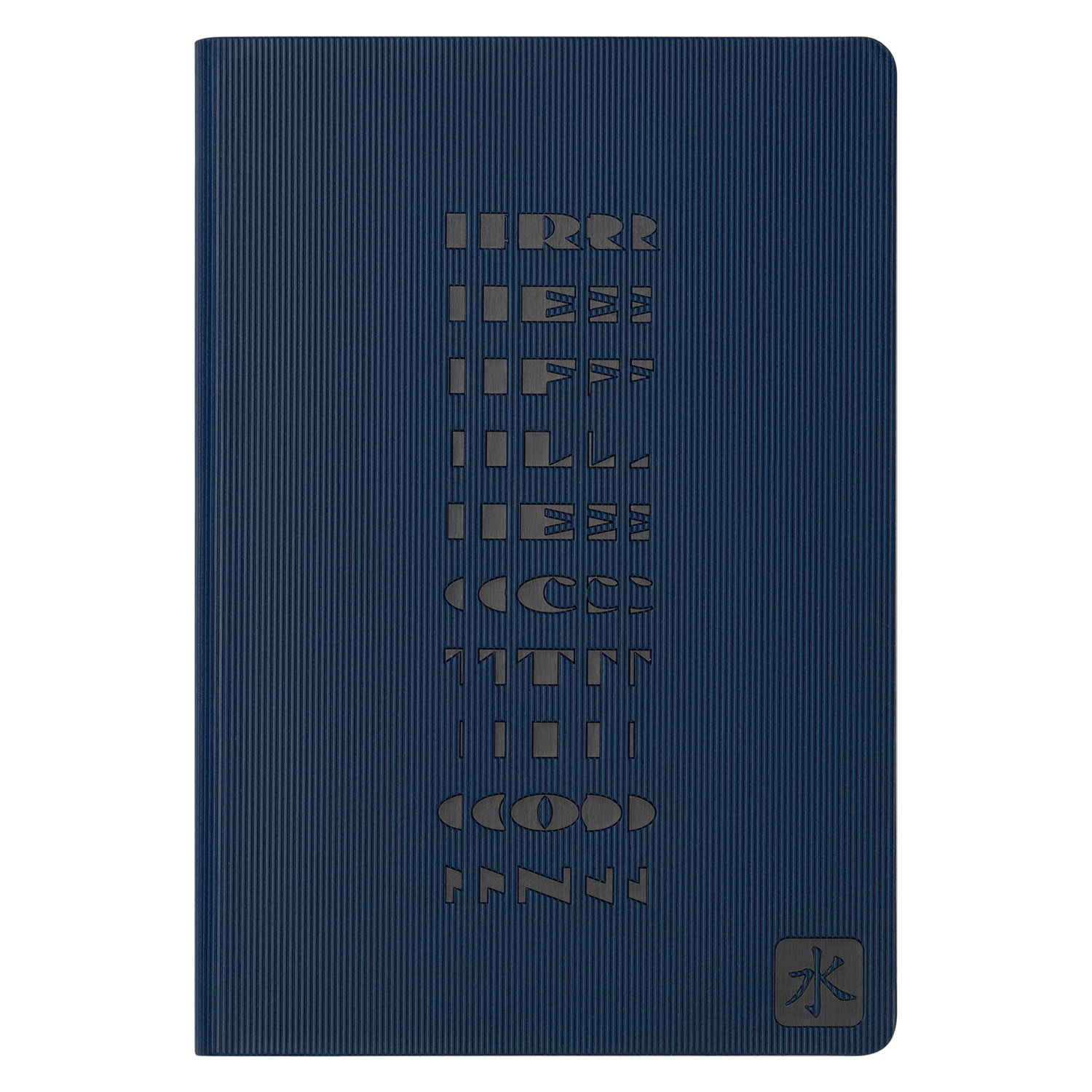 Ежедневник Portobello Trend, Rain, недатированный, синий (без упаковки, без стикера)