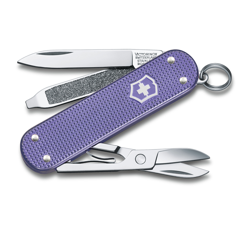 - VICTORINOX Classic SD Alox Colors "Electric Lavender", 58 , 5 , 