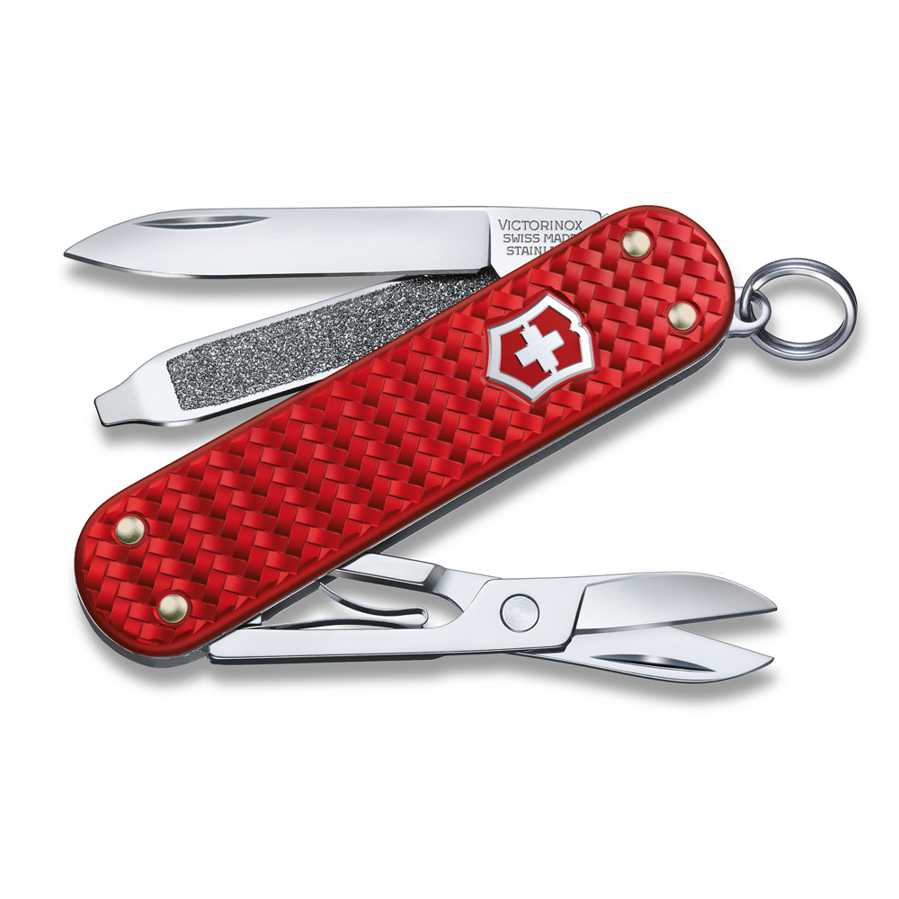 - VICTORINOX Classic SD Precious Alox "Iconic Red", 58 , 5 , 