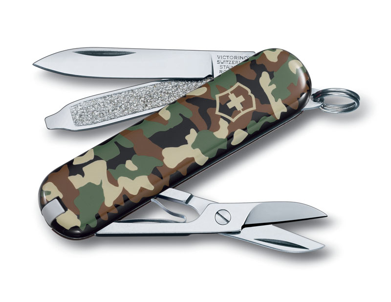 - VICTORINOX Classic SD "Camouflage", 58 , 7 ,  