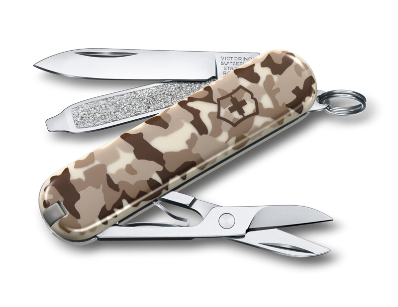 - VICTORINOX Classic SD "Desert Camouflage", 58 , 7 ,  