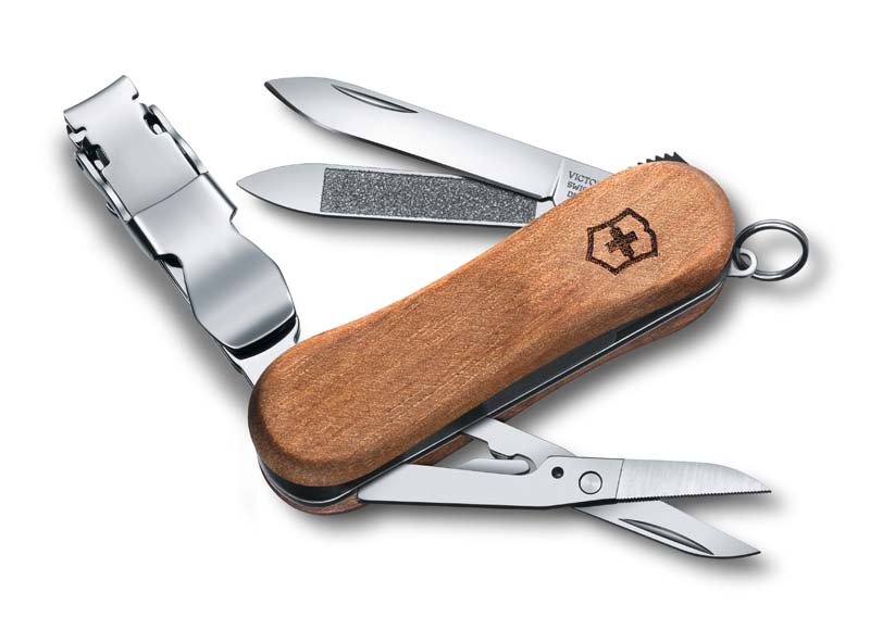 - VICTORINOX NailClip Wood 580, 65 , 6 ,  