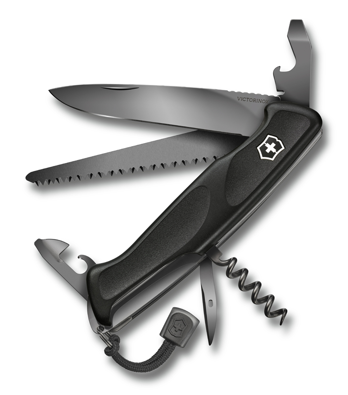   VICTORINOX RangerGrip 55 Onyx Black, 130 , 12 ,   , 