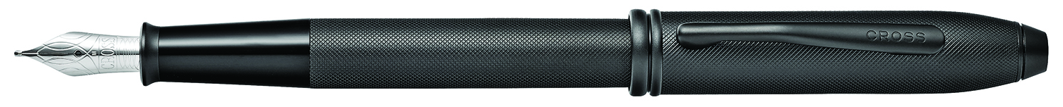   Cross Townsend Black Micro Knurl,  F