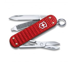 - VICTORINOX Classic SD Precious Alox "Iconic Red", 58 , 5 , 