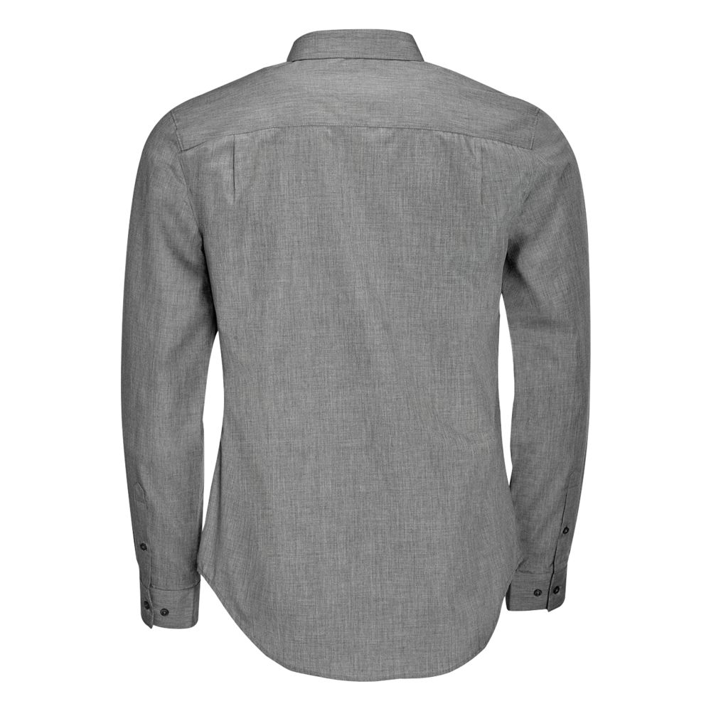 Рубашка BARNET MEN серый меланж
