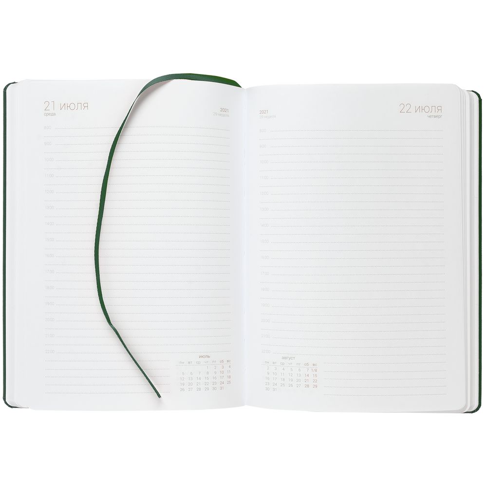 Ежедневник Basis, датированный, зеленый