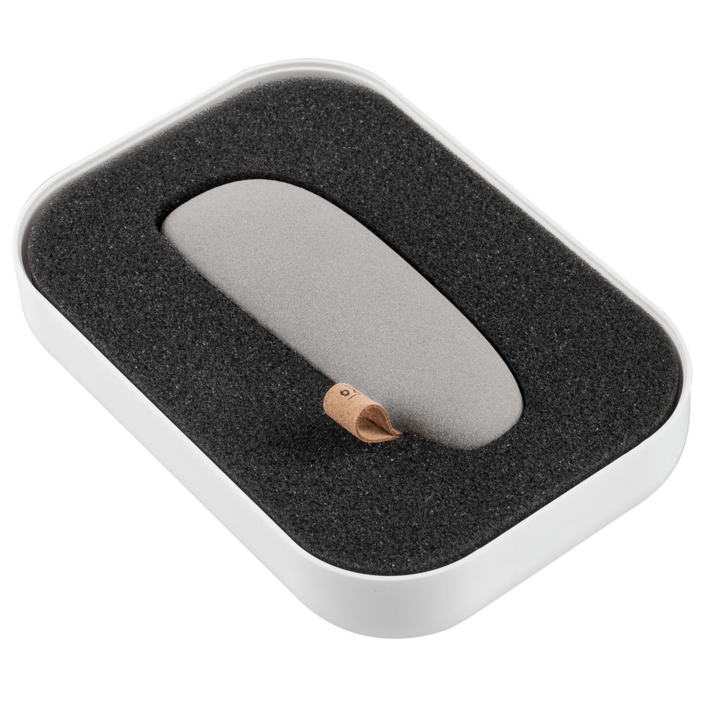 Универсальный внешний аккумулятор Pebble 2600 mAh, бежевый с серым