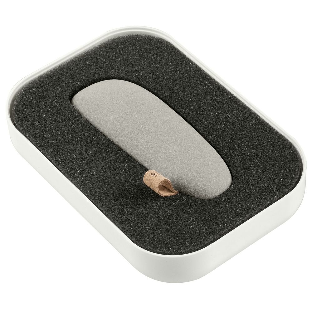 Универсальный внешний аккумулятор Pebble 2600 mAh, бежевый с серым