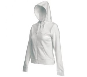  "Lady-Fit Hooded Sweat Jacket", , 75% /, 25% /, 280 /2