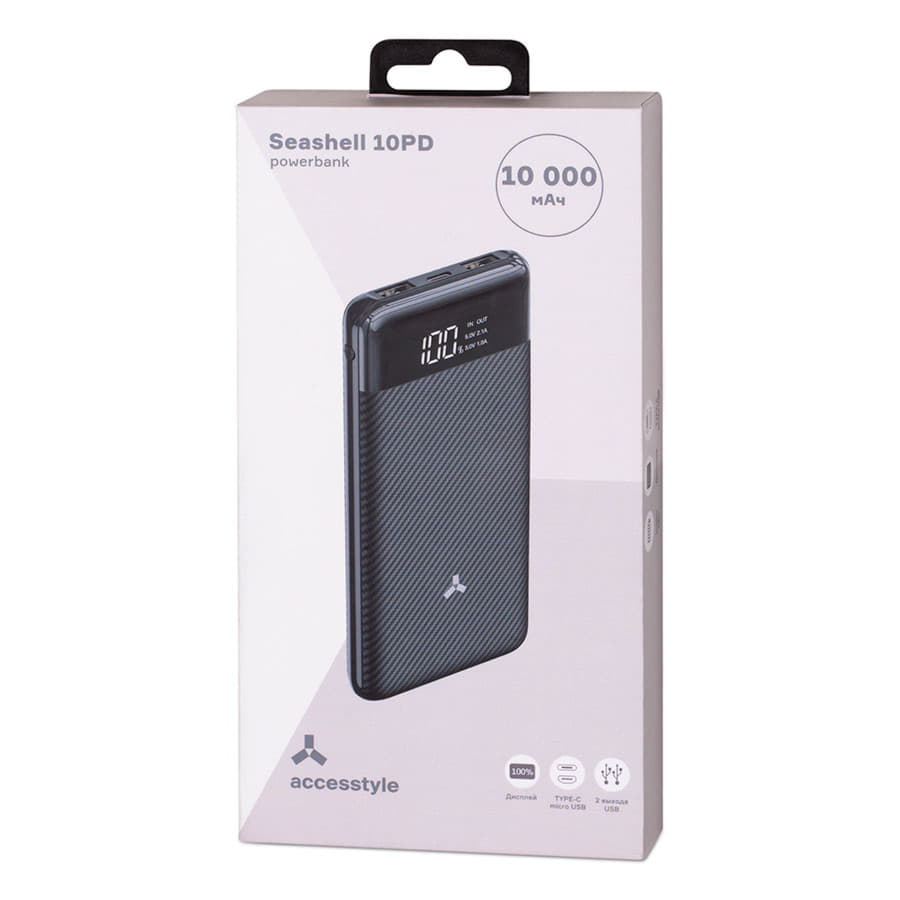   Accesstyle Seashell (10000 mAh), 